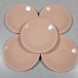 Fiestaware 7" Salad Plates in Apricot